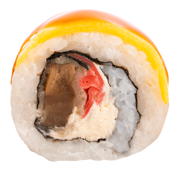 rollo de sushi Soy shiitake