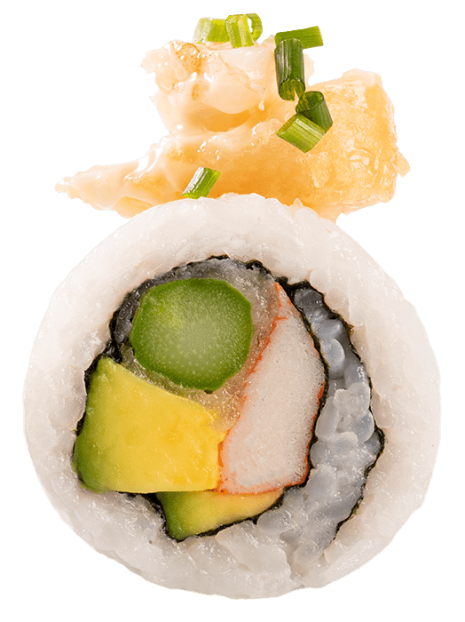 rollo de sushi soy crocante