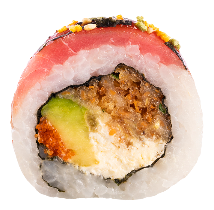 rollo de sushi soy nikkei