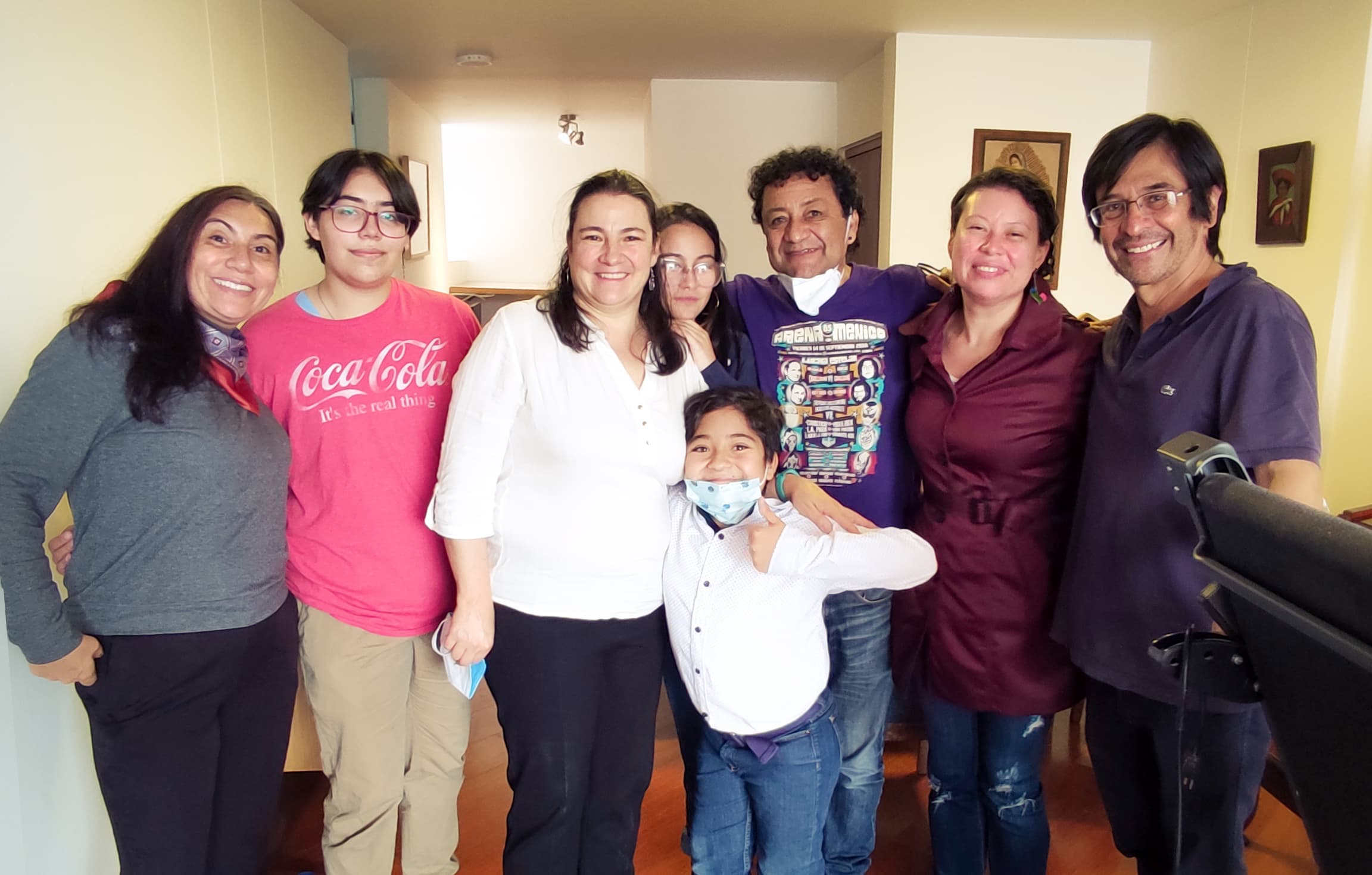 familia riaño ganadores de la cena navideña soy sushi