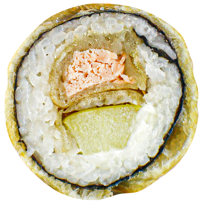 rollo de sushi Sake Tempura